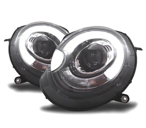 PHARE POUR MINI COOPER R56 R57 06-10 TUBE LIGHT FOND NOIR, Auto-onderdelen, Verlichting, Verzenden