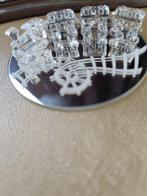 Swarovski - Beeldje - kristallen model van een goederentrein, Antiek en Kunst