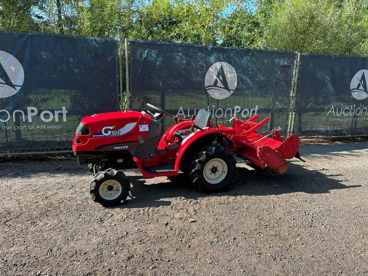 Veiling: Minitractor Mitsubishi MMT15 Diesel met Grondfrees, Zakelijke goederen, Landbouw | Tractoren, Ophalen