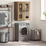 vidaXL Dressoir Artisan Eiken 69,5 x 34 x 90 cm Bewerkt hout, Huis en Inrichting, Verzenden, Nieuw