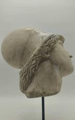 sculptuur, Testa di Atena - 38 cm - marmerstof