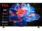 Tcl -   4k Uhd Google Tv 55(2025) - Zwart, TV, Hi-fi & Vidéo, Télévisions, Verzenden