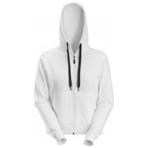 Snickers 2806 dames zip hoodie - 0900 - white - base - maat, Bricolage & Construction, Vêtements de sécurité