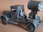 Göso - Militaire schijnwerperwagen - Opwindbaar blikken, Antiek en Kunst