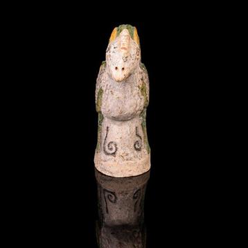 Chinois antique, dynastie Ming Figure de Zodiaque en poterie