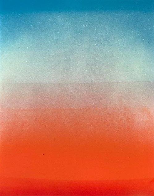 Anton Kaestner - #236 - S -  Hommage à Rothko - Orange Blue, Antiek en Kunst, Kunst | Schilderijen | Modern