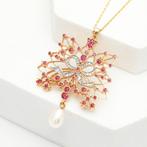 Zonder minimumprijs - Halsketting - 8 karaat Zilver, Geel, Handtassen en Accessoires, Kettingen, Nieuw