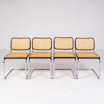 Gavina - Marcel Breuer - Stoel (4) - Cesca - Staal, Wiener