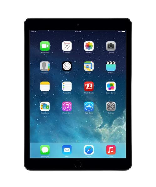 Apple iPad Air 128GB zwart WiFi (4G) + garantie, Computers en Software, Apple iPads, Nieuw, Ophalen of Verzenden