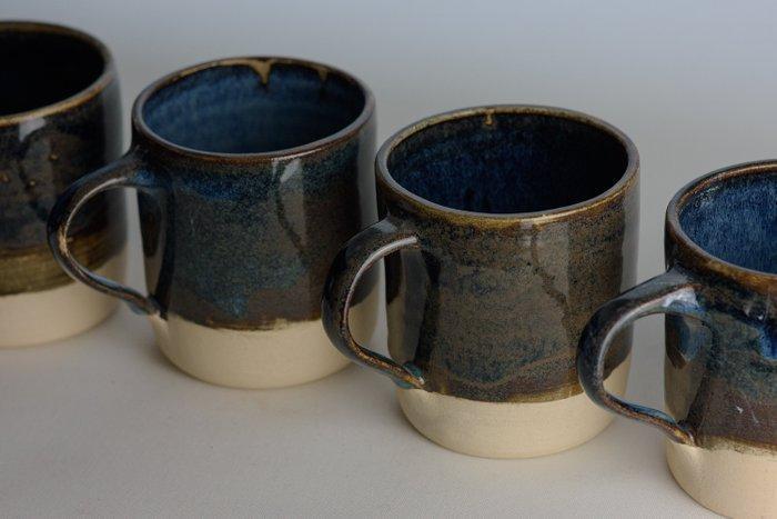 Martina Corti - Kom (4) - Keramiek - Set van vijf, Antiquités & Art, Art | Objets design