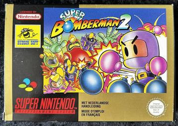 Super Bomberman 2 Nintendo SNES Boxed PAL, Verzenden