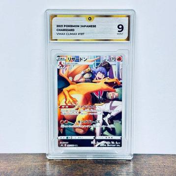 Pokémon Graded card - Charizard FA - Vmax Climax #187 -