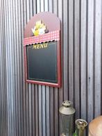 Wanddecoratie - Europa - krijtboord MENU 60 cm