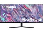 Samsung - UWQHD Pc scherm - 34 inch - Zwart, Verzenden, VA, Nieuw, Samsung