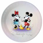 Borden Micky & Minnie Mouse 23cm 8st, Verzenden