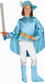 Prins Kostuum Kind Blauw, Nieuw, Verzenden