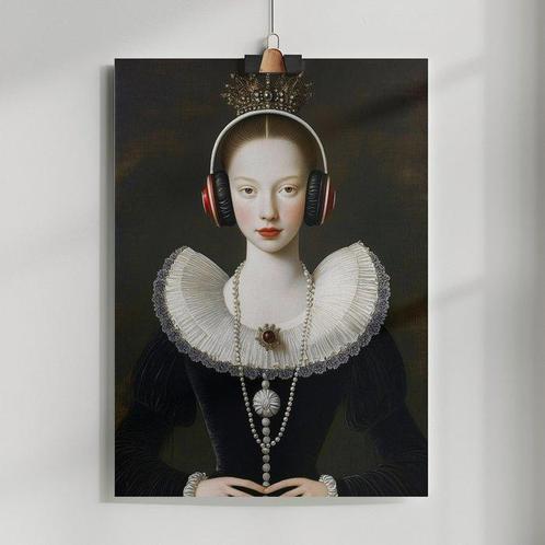 Dikhotomy - Golden Sound - AI Unique Edition 1/1 - NO, Antiek en Kunst, Kunst | Schilderijen | Modern