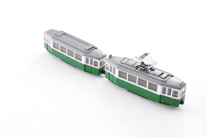 Kato N - 14-806-2 - Treinstel (1) - MyTram Classic GREEN -, Hobby en Vrije tijd, Modeltreinen | N-Spoor