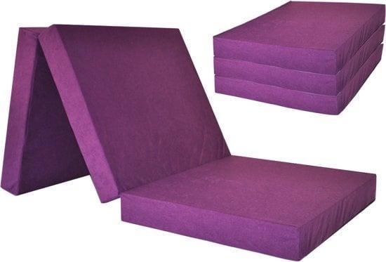 Campingmatras Kinder Violet | 6cm dik | Laatste Stuks!, Maison & Meubles, Chambre à coucher | Lits, Enlèvement ou Envoi