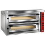 Pizzaoven | Elektrisch | 6+6x Ø35cm | 400°C | 20.4kW, Verzenden, Nieuw in verpakking