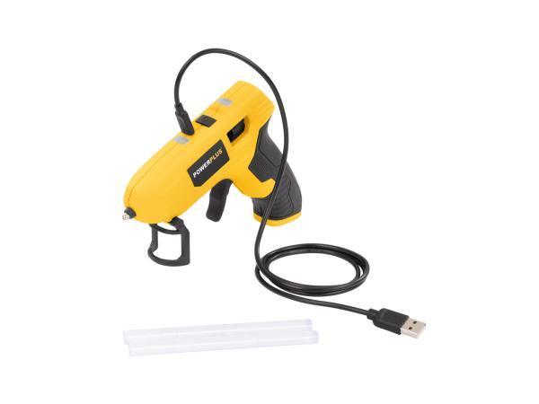 Veiling - Powerplus hetelijmpistool accu 4V, Bricolage & Construction, Outillage | Autres Machines