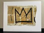 Jean-Michel Basquiat (1960-1988) - Untitled (crown) (1982), Antiek en Kunst