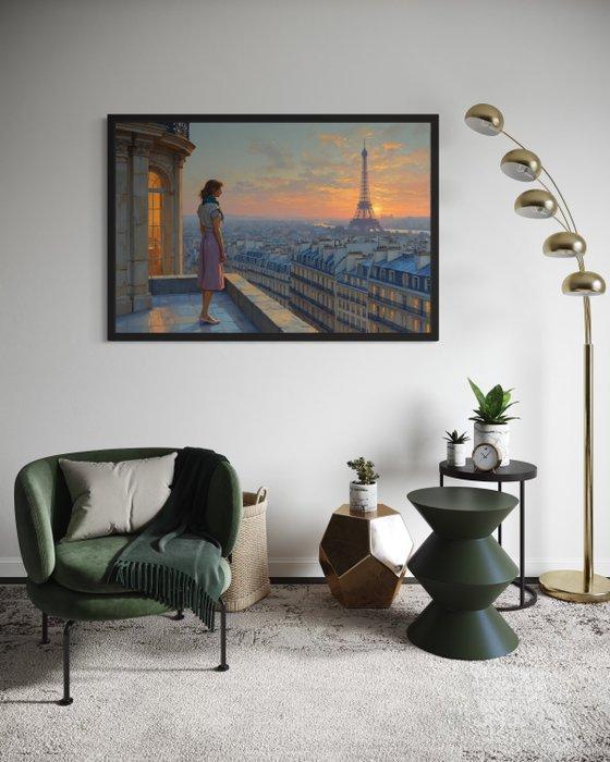 RINGER - Paris Toile (XXL), Antiek en Kunst, Kunst | Schilderijen | Modern