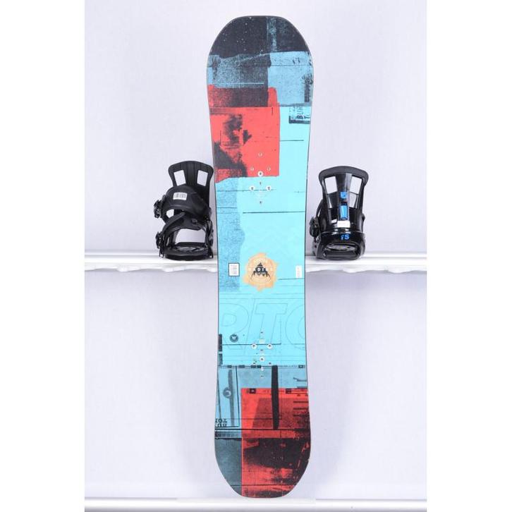 130 kinder snowboard BURTON RADIUS, black/red, woodcore, FLA, Sport en Fitness, Snowboarden, Verzenden