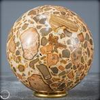 Jaspe léopard naturel de première qualité Sphère- 1542.51 g, Verzamelen