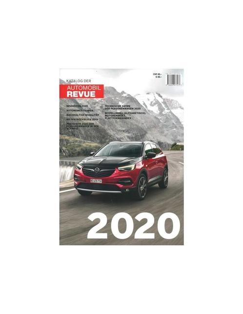 2020 AUTOMOBIL REVUE JAARBOEK DUITS, Livres, Autos | Livres, Enlèvement ou Envoi