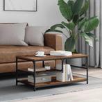 vidaXL Salontafel Oud Hout 90 x 49 x 40 cm Bewerkt hout, Huis en Inrichting, Verzenden, Nieuw