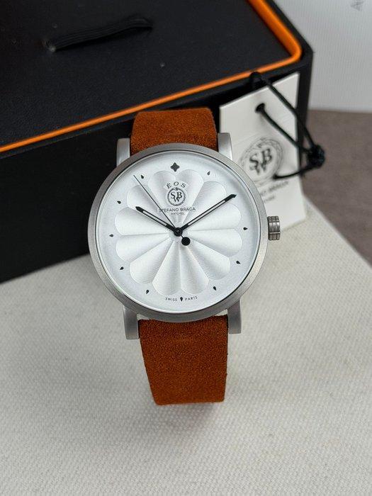 Stefano Braga - ÈOS White - Zonder minimumprijs -, Bijoux, Sacs & Beauté, Montres | Hommes