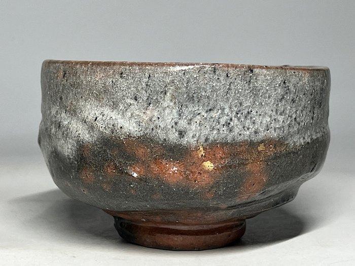 Red Raku “Yohen” Chawan (Tea Bowl) – Kyo-yaki, with Original, Antiquités & Art, Antiquités | Autres Antiquités