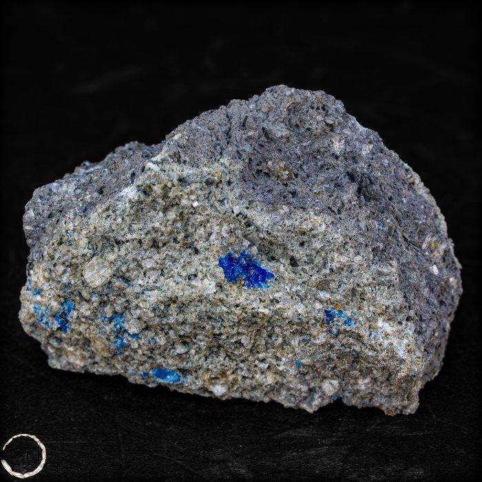 Zeer zeldzaam natuurlijk Hauyn-kristal in moedermateriaal, -, Verzamelen, Mineralen en Fossielen