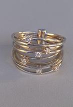 Bague - 19,2 carats Or blanc - Diamant, Handtassen en Accessoires, Ringen, Nieuw