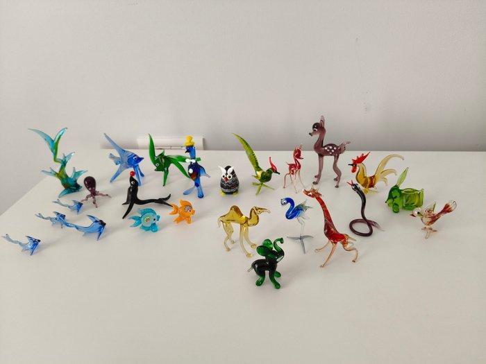 Murano - Miniatuur figuur - Acvatic, Jungle, Forest, Antiek en Kunst, Antiek | Speelgoed