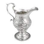 Walter Brind (1770) - George III sterling silver milk jug on