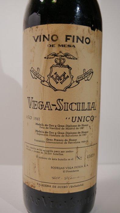 1961 Vega Sicilia, Único - Ribera del Duero, Valbuena de, Verzamelen, Wijnen