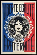 Shepard Fairey (OBEY) - Liberté, Egalité, Fraternité -