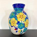 Keramis - Charles Catteau - Vase - Décor floral stylistique, Antiek en Kunst