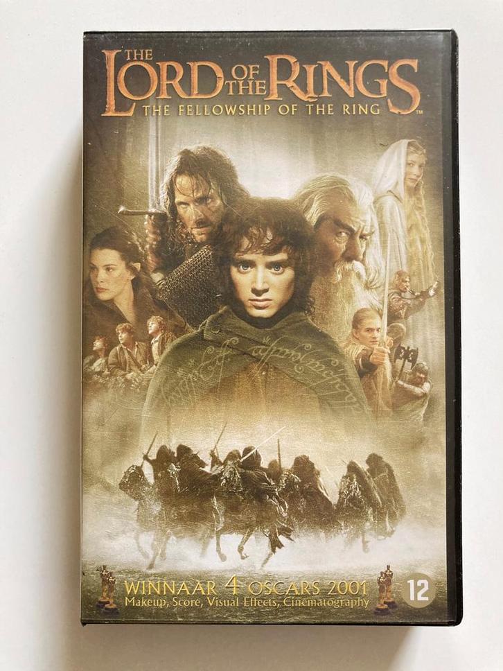THE LORD OF THE RINGS THE FELLOWSHIP OF THE RING (VHS), Cd's en Dvd's, VHS | Film, Gebruikt