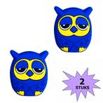 Fako Bijoux® - Tennisdemper - Uiltje - Donkerblauw - 2 Stuks, Sport en Fitness, Tennis, Verzenden, Nieuw