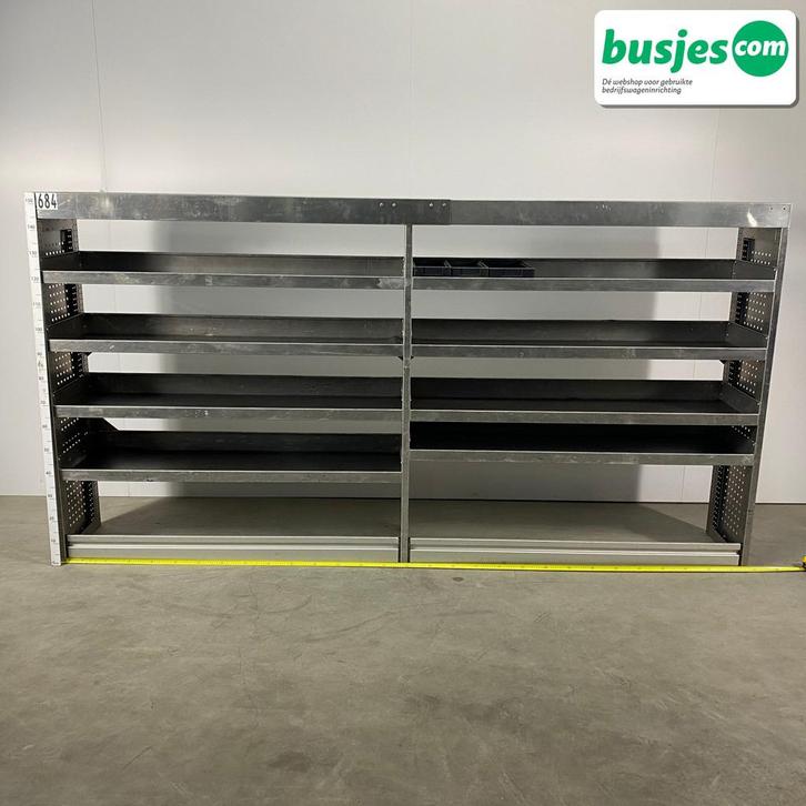 Aluca bedrijfswageninrichting 2970x420x1550mm (2684), Auto-onderdelen, Overige Auto-onderdelen, Gebruikt, Verzenden