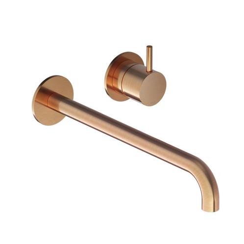 Inbouw Wastafelkraan Hotbath Cobber 25cm Gebogen Uitloop, Doe-het-zelf en Bouw, Sanitair, Kraan, Nieuw, Chroom, Ophalen of Verzenden