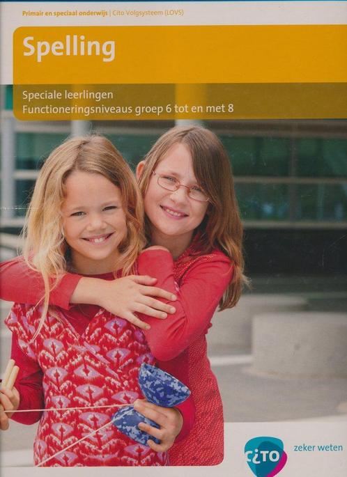 CITO/LOVS (2008) Spelling Speciale leerlingen groep 6-8 (com, Livres, Livres scolaires, Envoi