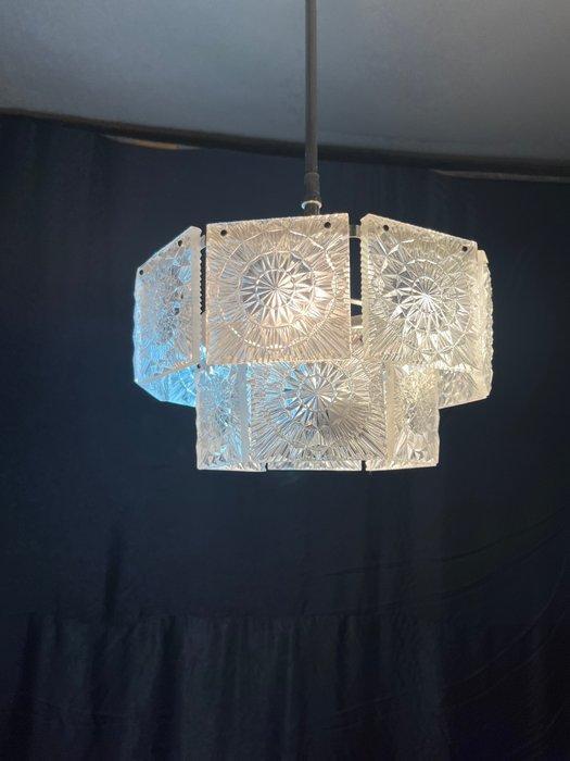 Kroonluchter - Glas, Metaal, Antiek en Kunst, Antiek | Verlichting