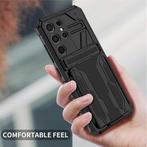Samsung Galaxy A42 - Armor Card Slot Hoesje met Kickstand -, Verzenden, Nieuw