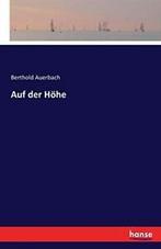 Auf der Hohe.by Auerbach, Berthold New   ., Verzenden, Auerbach, Berthold