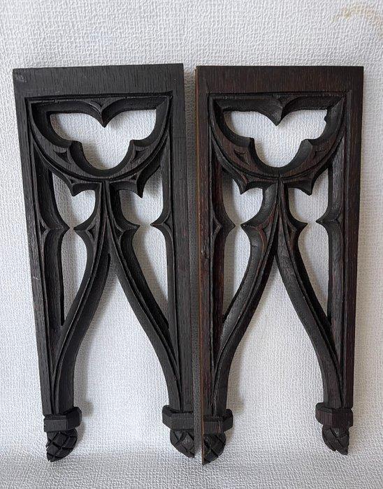 Decoratief ornament (2) - Frankrijk - Neo Gotische bogen, Antiek en Kunst, Kunst | Niet-Westerse kunst