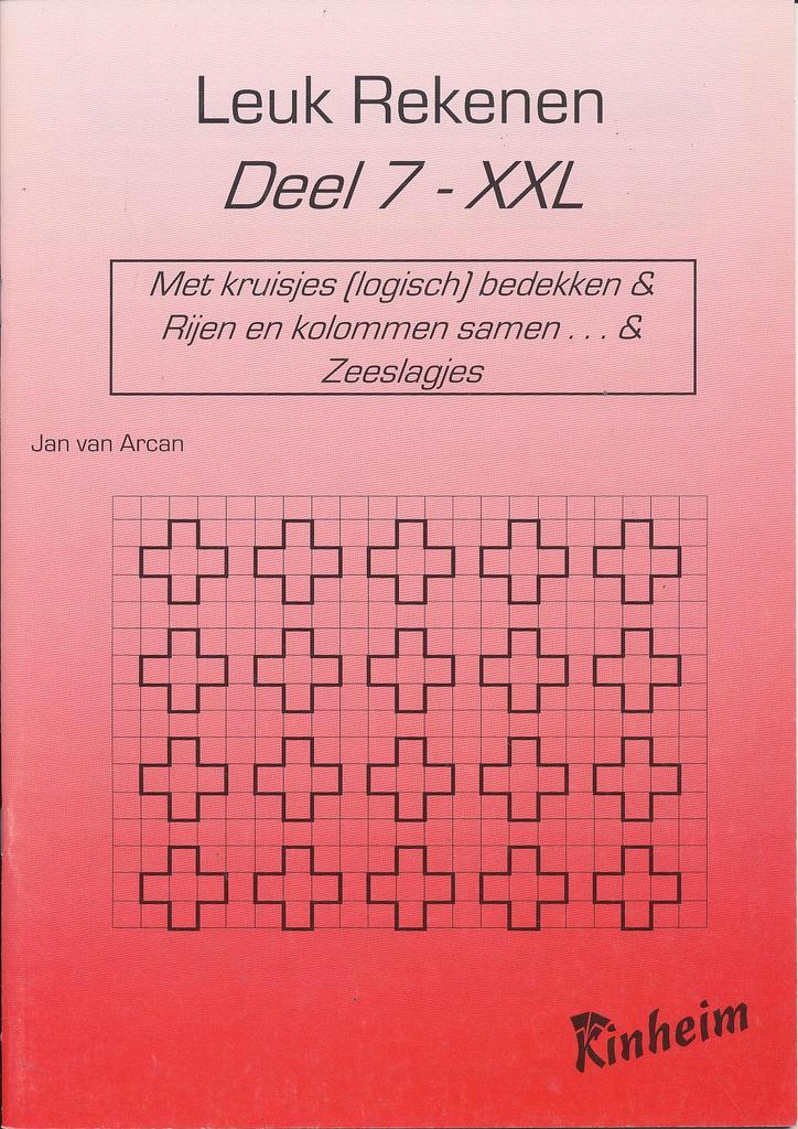 Kinheim Leuk rekenen deel 7 XXL (per stuk), Boeken, Schoolboeken, Verzenden
